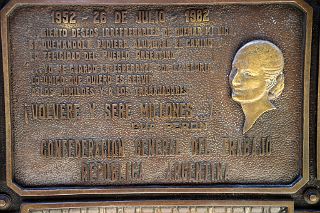 25 Plaque To Eva Peron At Mausoleum Of Duarte Family Recoleta Cemetery Buenos Aires.jpg